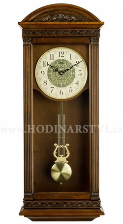 Melodické nástěnné kyvadlové hodiny Dogeni WCW006DB