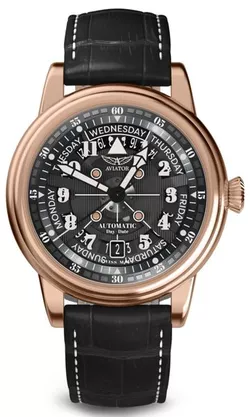 Aviator Douglas Day-Date Automatic Meca-41 V.3.36.2.285.4