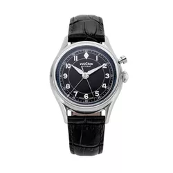 Vulcain Cricket Classique 36 mm - Black/White/Blue